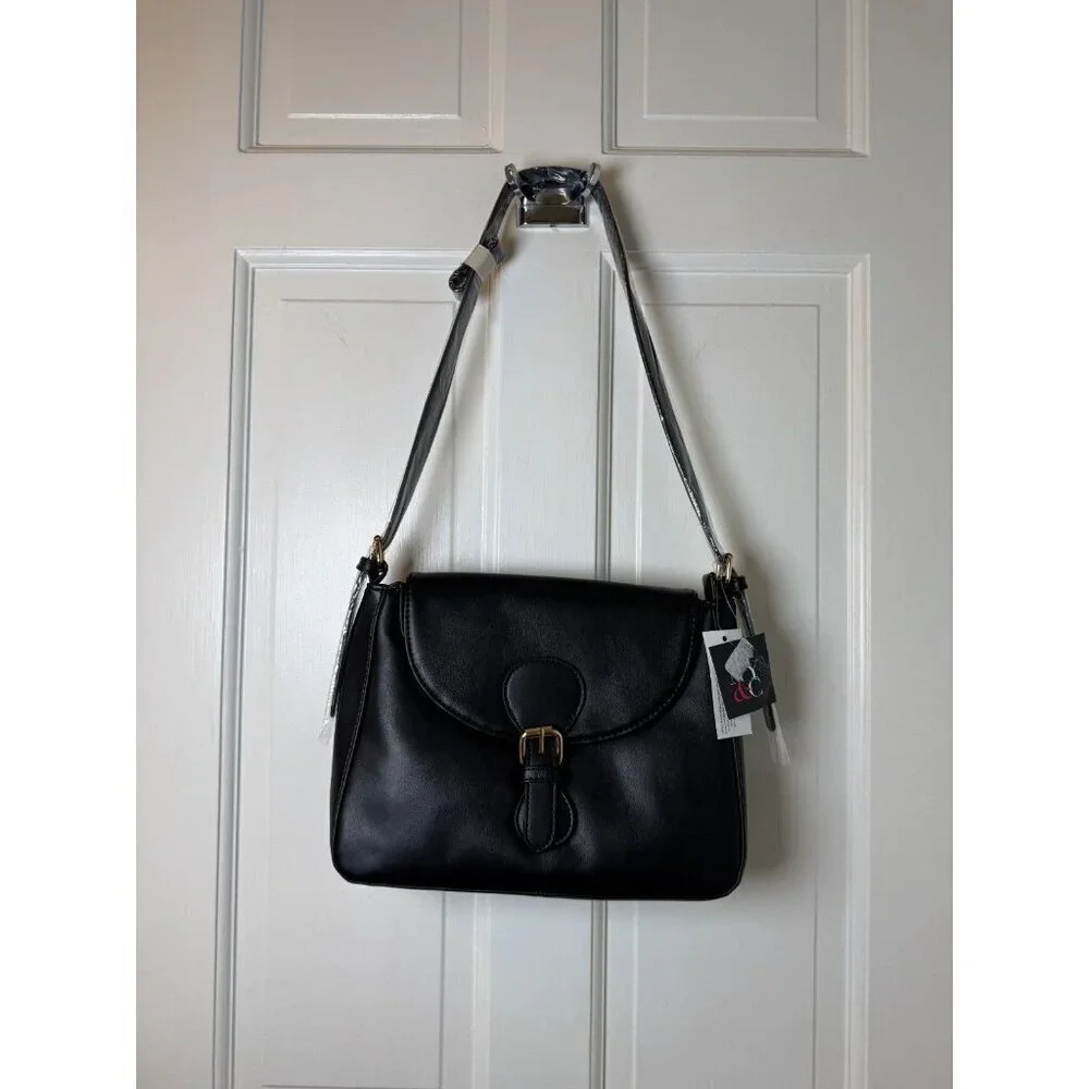 New York & Company Women's James Black Shoulder Bag NWT